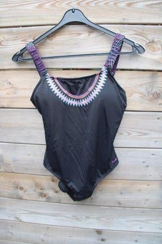 Badpak zwart/ kleur Nabaiji mt 42C Nieuw Vaste prijs AANBIED, Zwart, Nabaiji, Nieuw, Badpak