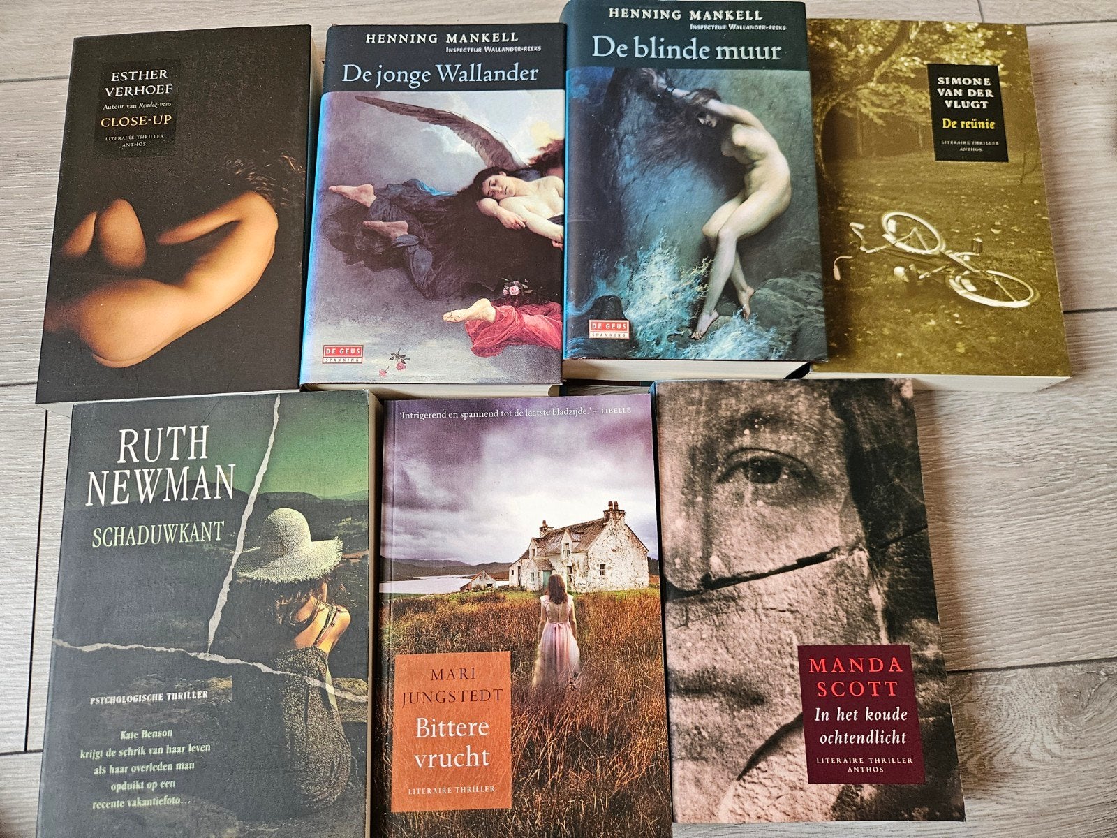 Thriller boekenpakket: 7 spannende literaire thrillers, Ophalen of Verzenden, Gelezen, Diverse auteurs, Nederland