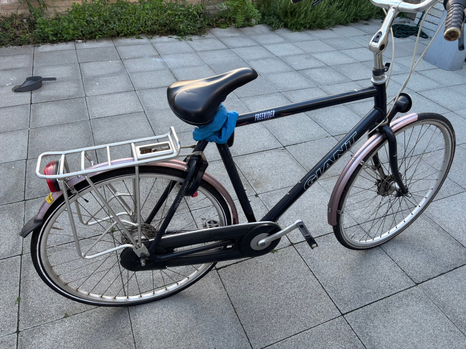 Giant herenfiets, Fietsen en Brommers, Ophalen, Gebruikt, Giant