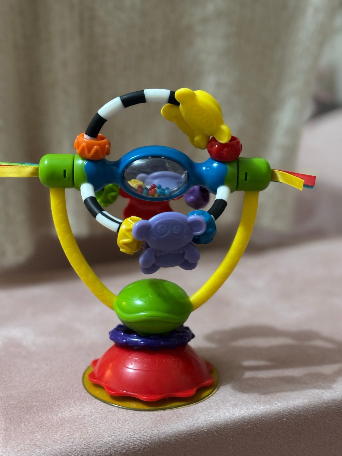 Baby speelgoed met zuignap en rammelaar, Kinderen en Baby's, Ophalen of Verzenden, Nieuw, Rammelaar
