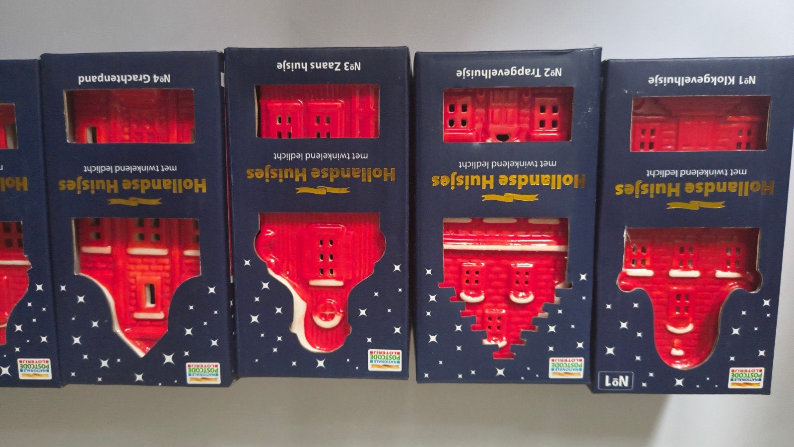 Hollandse Huisjes Kersthangers - Volledige Set, Ophalen of Verzenden, Nieuw
