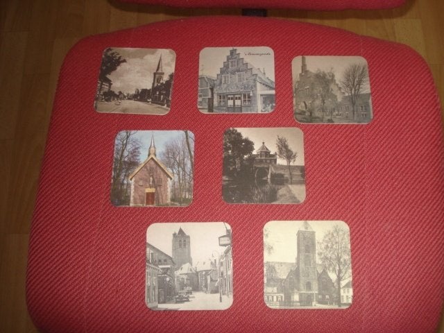 WESTLAND PLAATJES, PRENTEN, VILTJES (23 STUKS) ZIE FOTO'S, Ophalen of Verzenden, Nieuw, Viltje(s), Overige merken