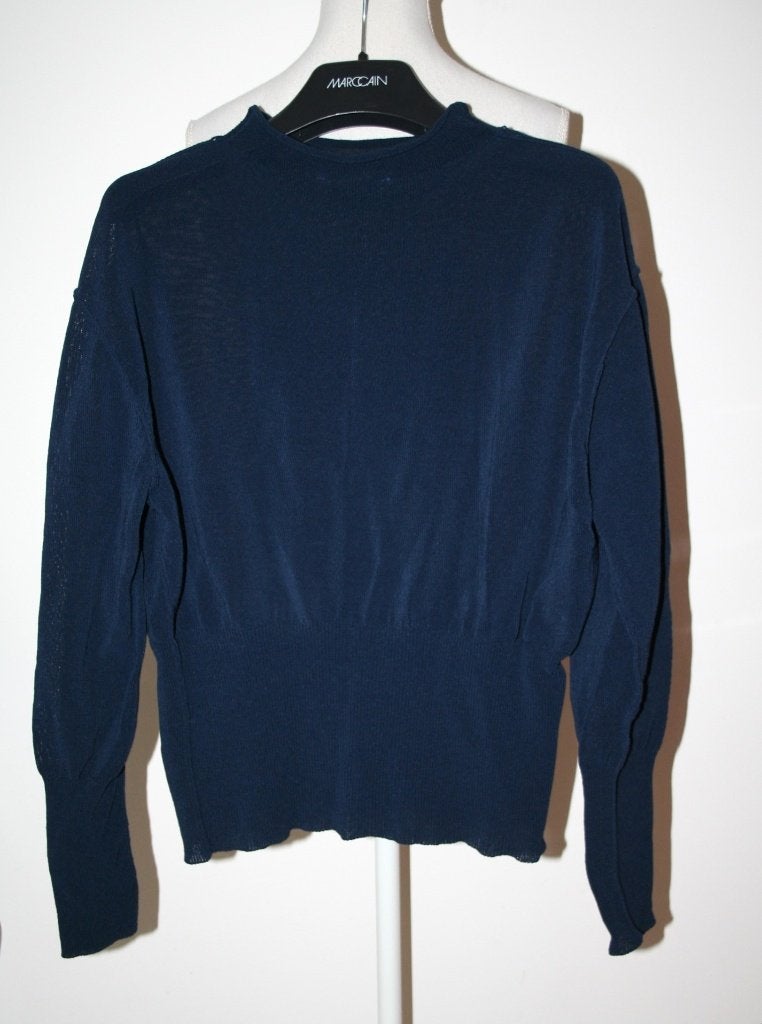 Zara blauw katoen trui mt 42 L Nieuw, Zara, Maat 42/44 (L), Nieuw, Verzenden