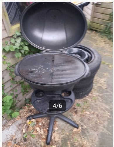 kitchenbrothers electrische bbq, Ophalen, Gebruikt, Kitchen Brother
