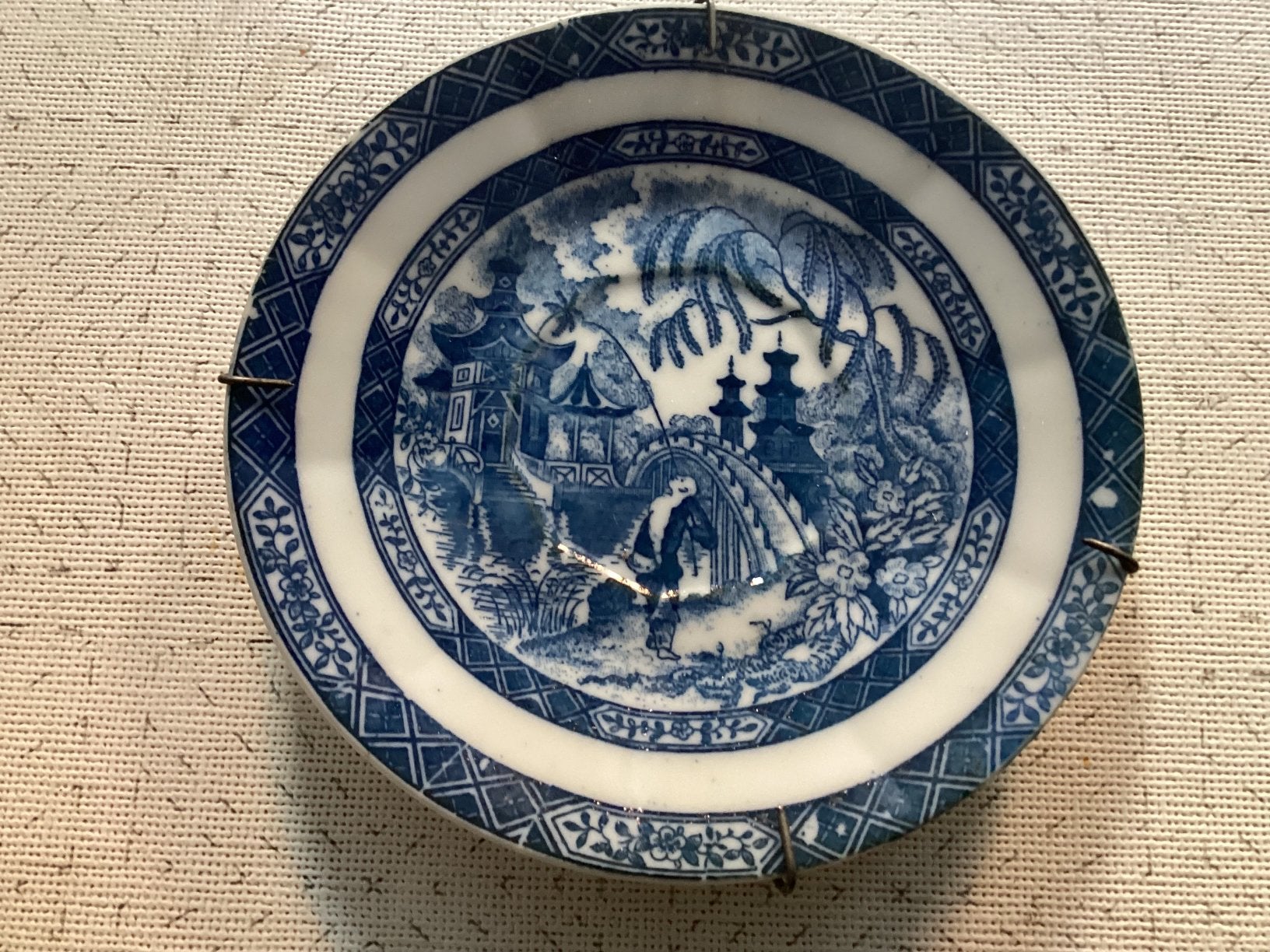 Wand tegeltje en leuke (chineese ?) kop en schoteltje, Antiek en Kunst, Ophalen of Verzenden