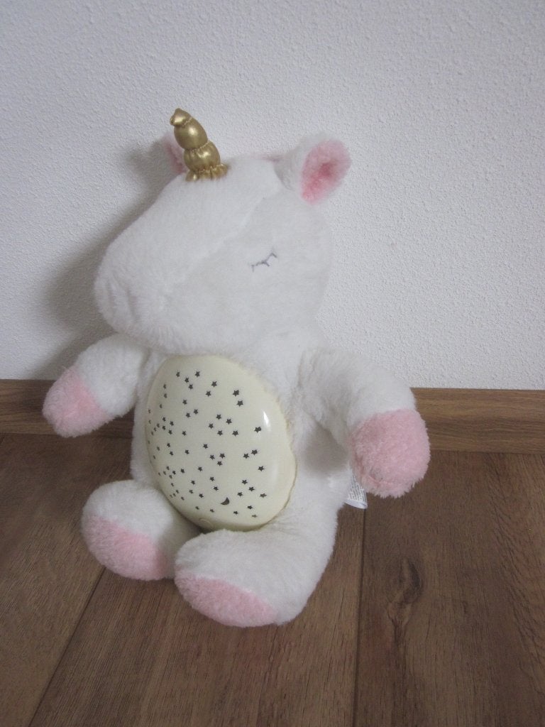 Grote wit superzachte eenhoorn paard knuffel + nachtlampje(s, Kinderen en Baby's, Speelgoed | Knuffels en Pluche, Overige karakters