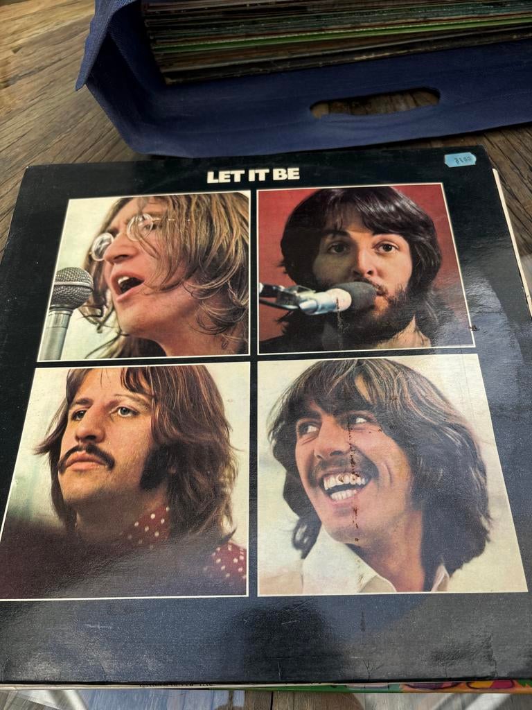 The Beatles - Let It Be LP (1970) - Originele Persing, Cd's en Dvd's, Vinyl | Pop, Originele persing, Verzenden, Gebruikt, 12 inch