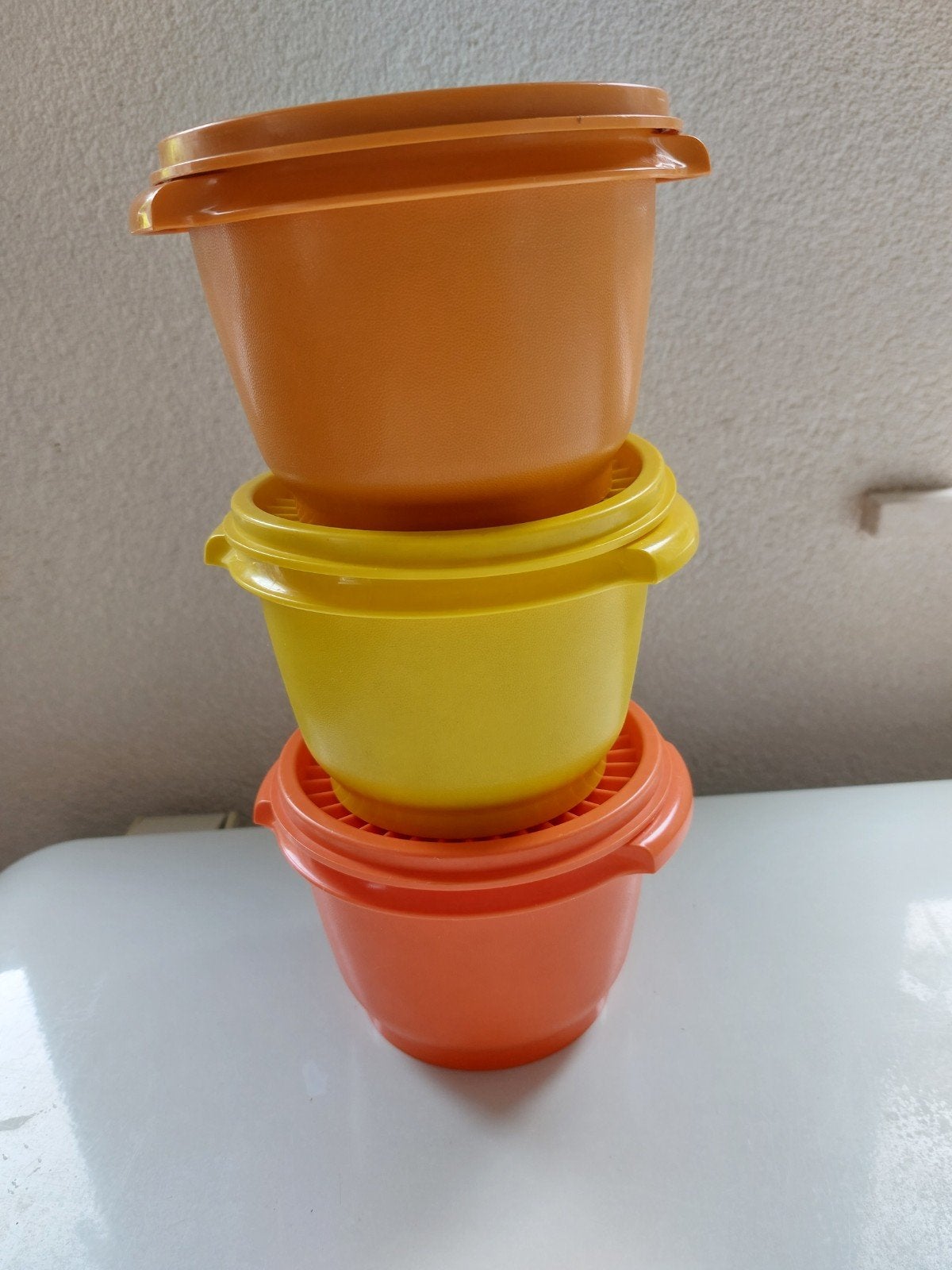 3 voorrazdbakjes van tupperware, Huis en Inrichting, Keuken | Tupperware, Ophalen of Verzenden, Overige typen