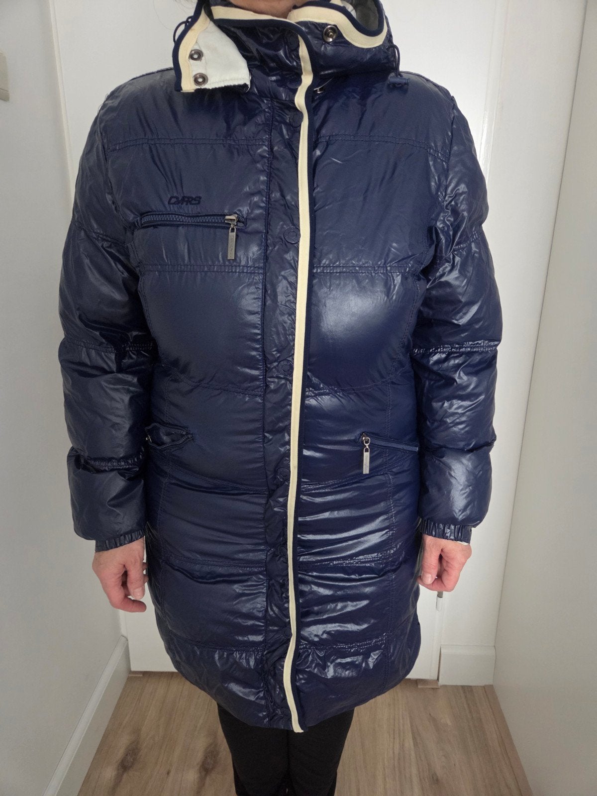 Cars Jeans winterjas in maat X-Large., Blauw, Maat 46/48 (XL) of groter, Ophalen of Verzenden, Zo goed als nieuw