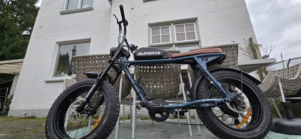 Super73 S2 E-bike - Hudson blue, factuur aanwezig, Fietsen en Brommers, Elektrische fietsen, Zo goed als nieuw, 59 cm of meer