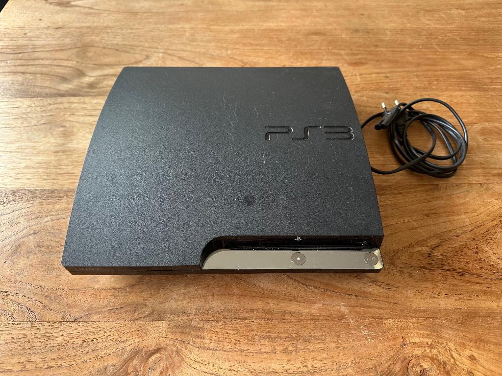 PS3 Slim 250GB (Gebruikt), Spelcomputers en Games, Spelcomputers | Sony PlayStation 3, Ophalen, Gebruikt, 250 GB, Zonder controller
