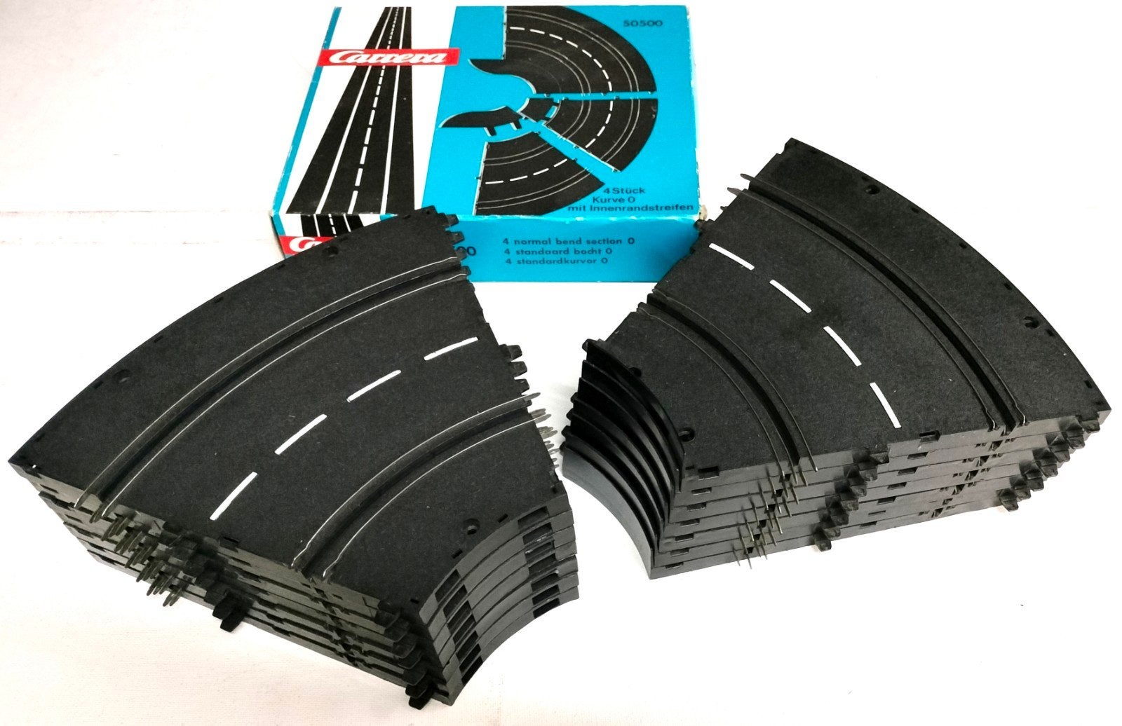 Carrera racebaan Universal enkele bochten 50500. 10 stuks.., Kinderen en Baby's, Speelgoed | Racebanen, Ophalen of Verzenden, Gebruikt
