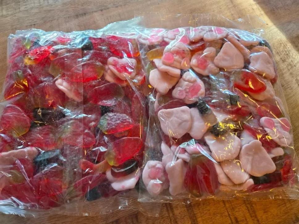 1 kg zakken kiddymix & dropstaafjes, Diversen, Levensmiddelen, Ophalen of Verzenden