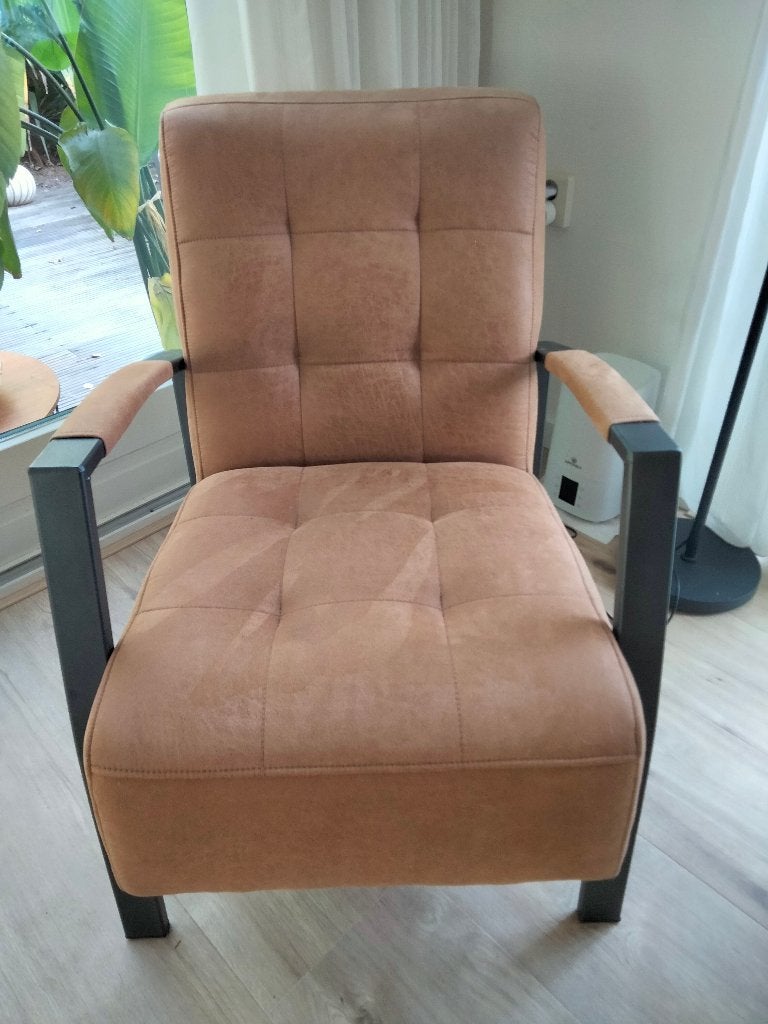 fauteuil, Huis en Inrichting, Ophalen, Minder dan 75 cm, Zo goed als nieuw, Modern