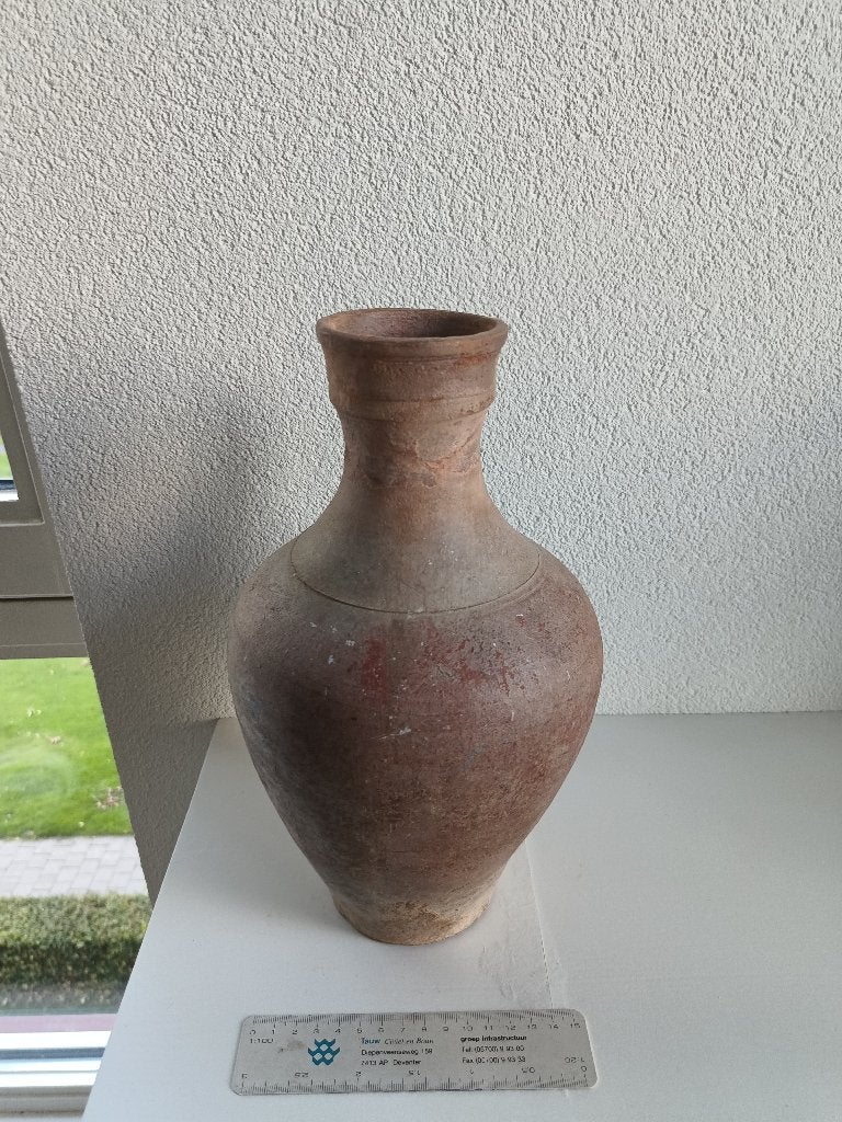 Spaanse terracotta, aardewerk waterkruik, Antiek en Kunst, Ophalen of Verzenden