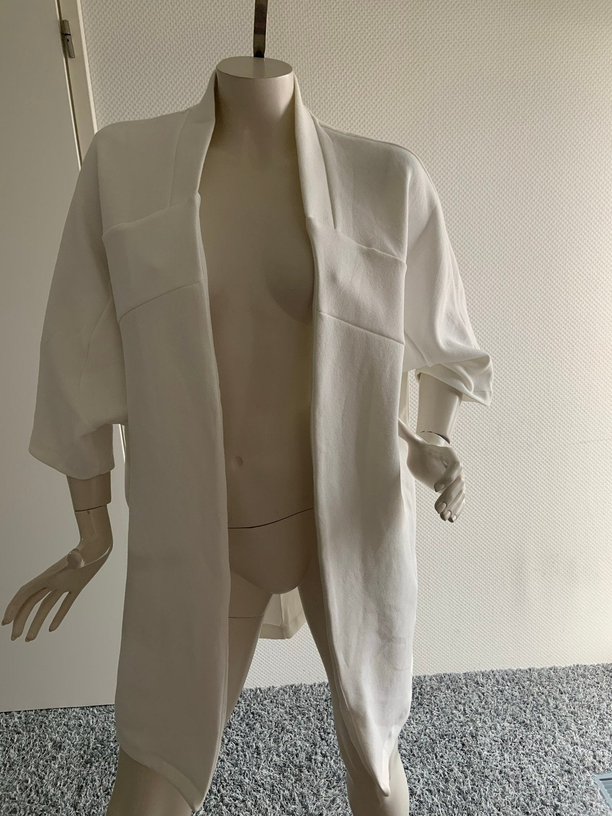 Zara vest maat 36, Kleding | Dames, Ophalen of Verzenden, Zo goed als nieuw, Maat 36 (S), Wit