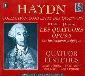 2CD Haydn : Les quatuors opus 9 Quatuor Festetics, Ophalen of Verzenden, Classicisme, Zo goed als nieuw, Kamermuziek