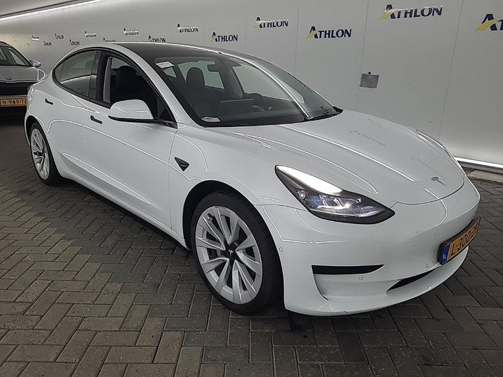 Tesla Model 3 / 2021 LFP FACELIFT TREKHAAK! BTW / NNB SoH, Automaat, Achterwielaandrijving, Zwart, Wit