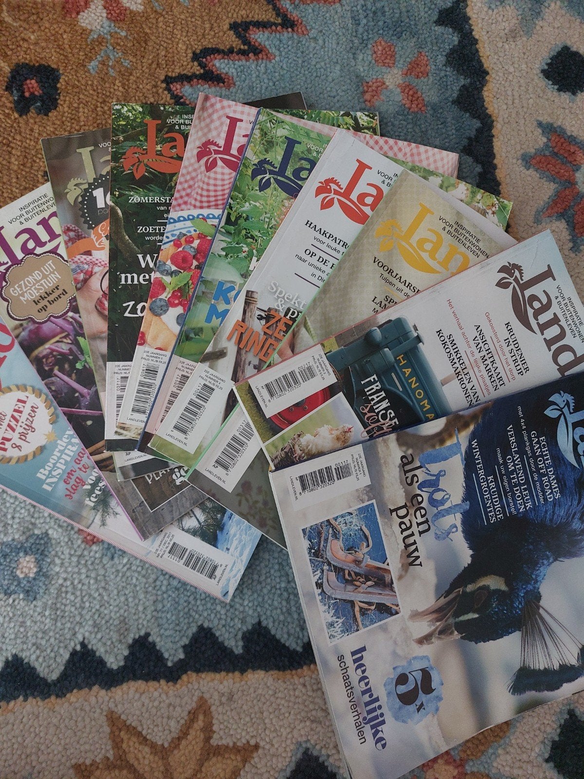 Landleven tijdschriften , 10x uit 2017, Ophalen of Verzenden, Gelezen, Overige typen