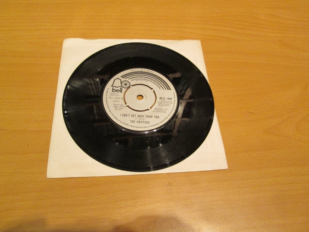 2 singles van The Drifters (ook per stuk te koop), Ophalen of Verzenden, Gebruikt, Pop