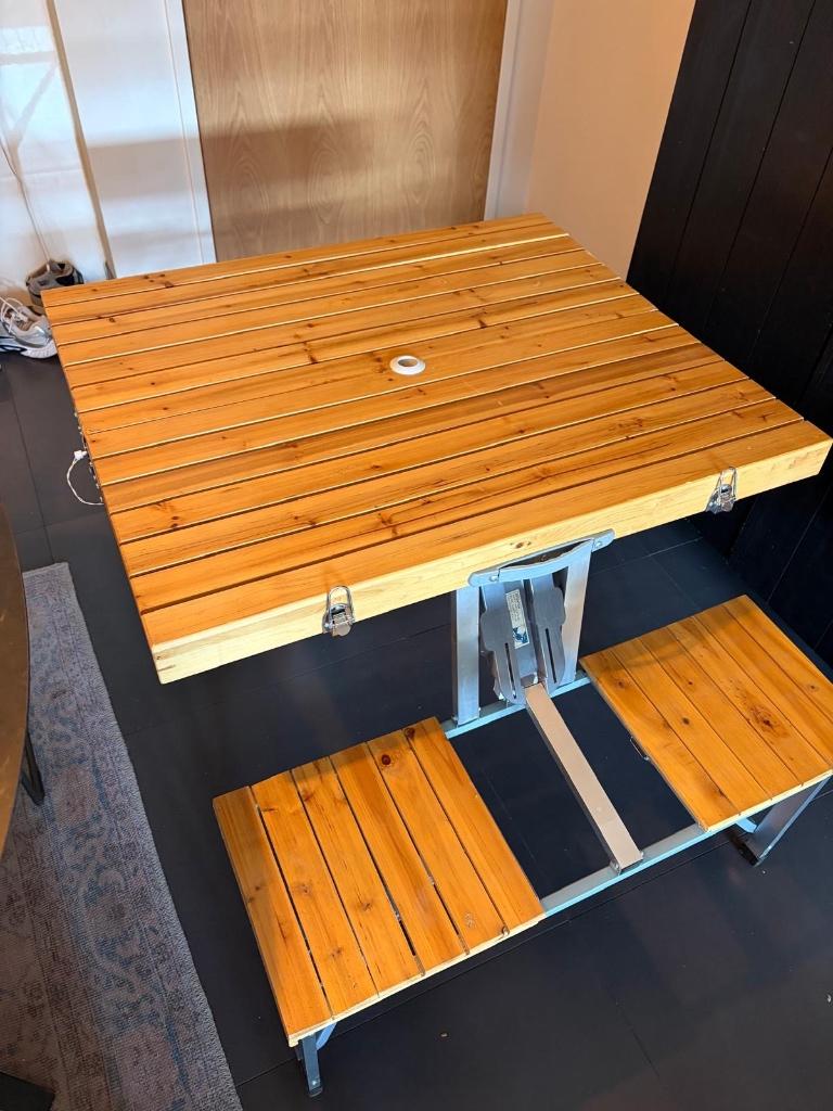 Picknicktafel kids camping, Ophalen, Zo goed als nieuw