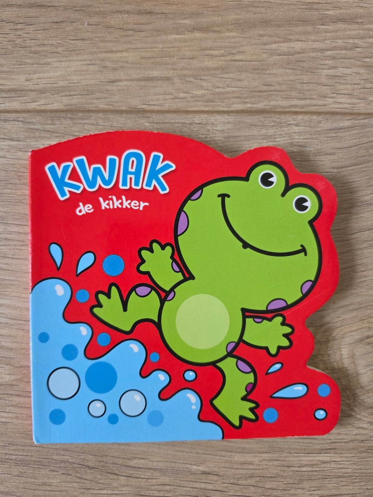 Kwak de kikker klein dik karton boekje nieuw, Ophalen of Verzenden, Nieuw