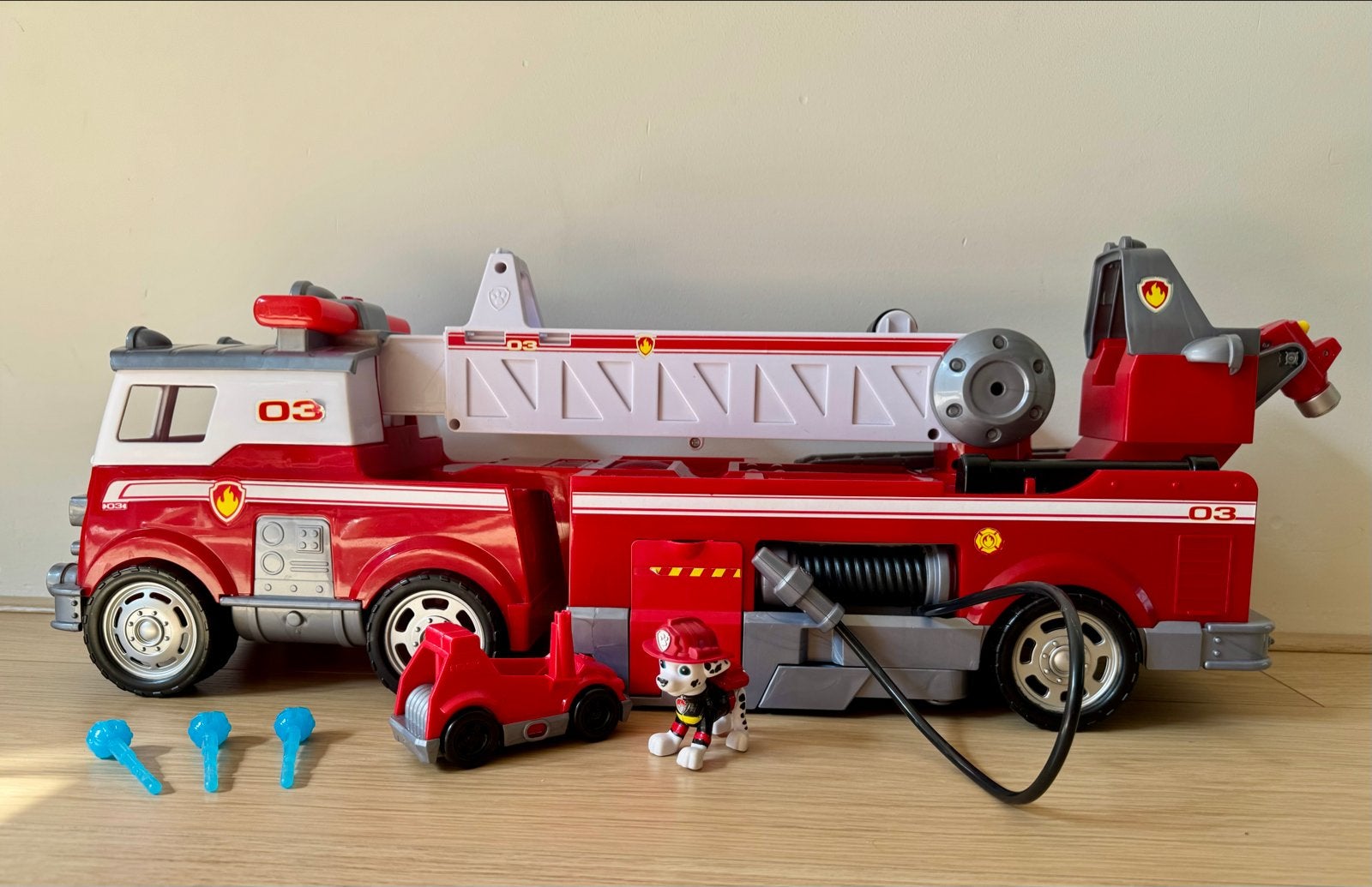 Paw Patrol Ultimate Rescue Brandweerwagen, Ophalen, Gebruikt