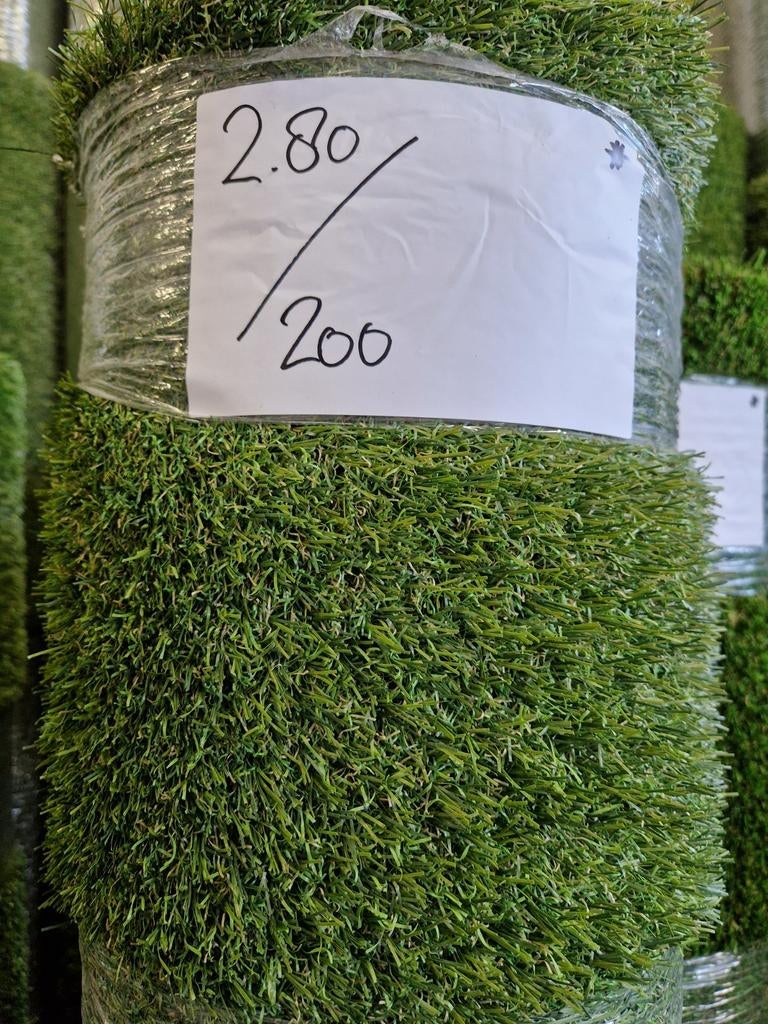 Luxe coupon 35mm kunstgras 2.80 x 2.00 ( 5.6m2), Ophalen of Verzenden, Nieuw, 20 m² of meer