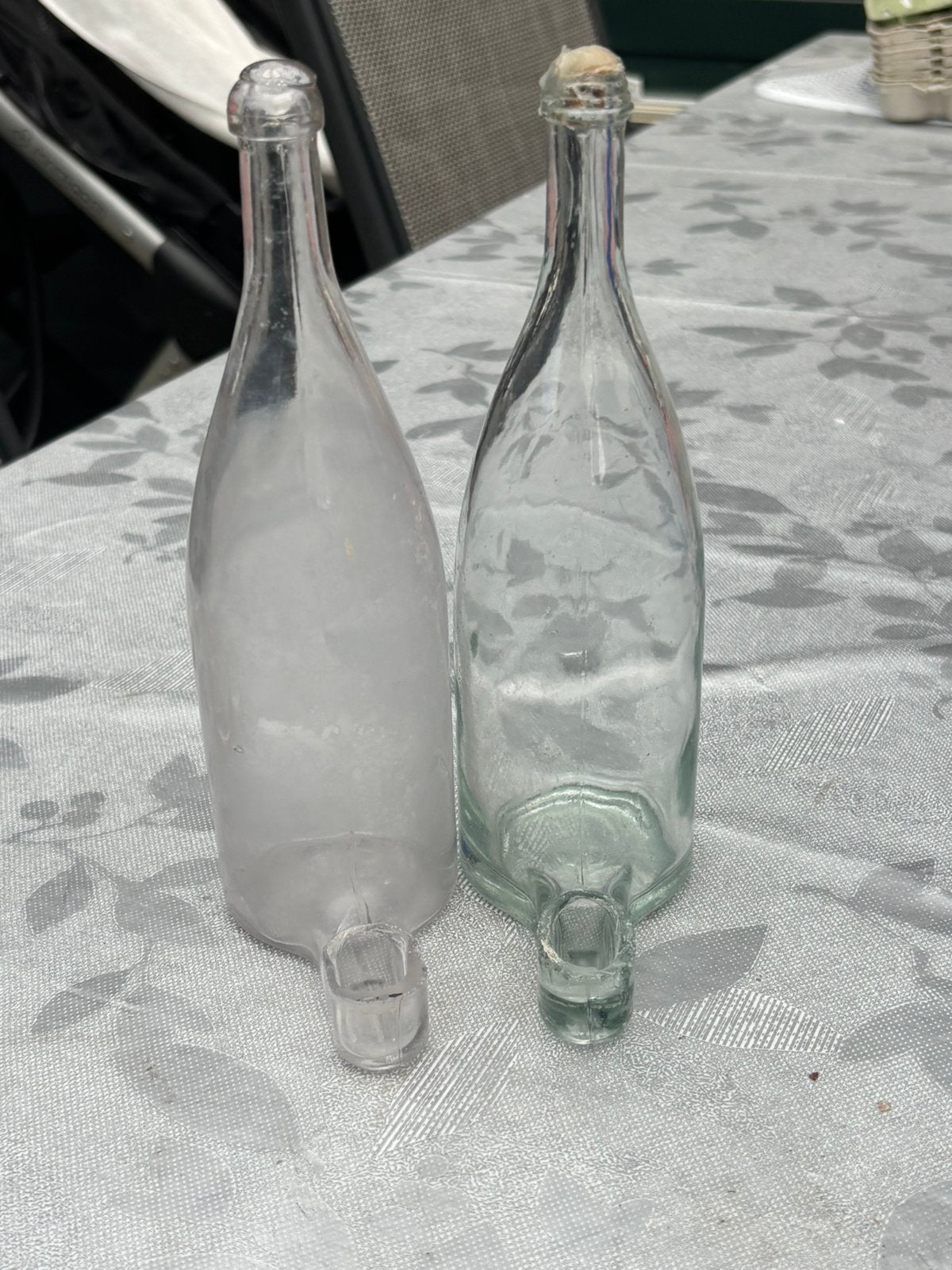 Glazen drinkflesjes, Ophalen, Gebruikt, Kooi-accessoires
