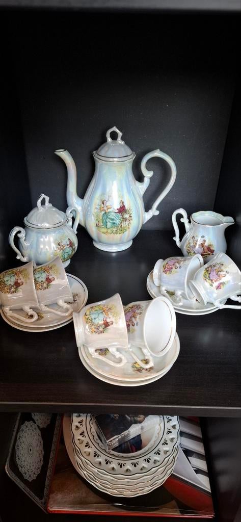 Vintage Zaječar Porseleinen Theeservies - Joegoslavië, Antiek en Kunst, Ophalen of Verzenden