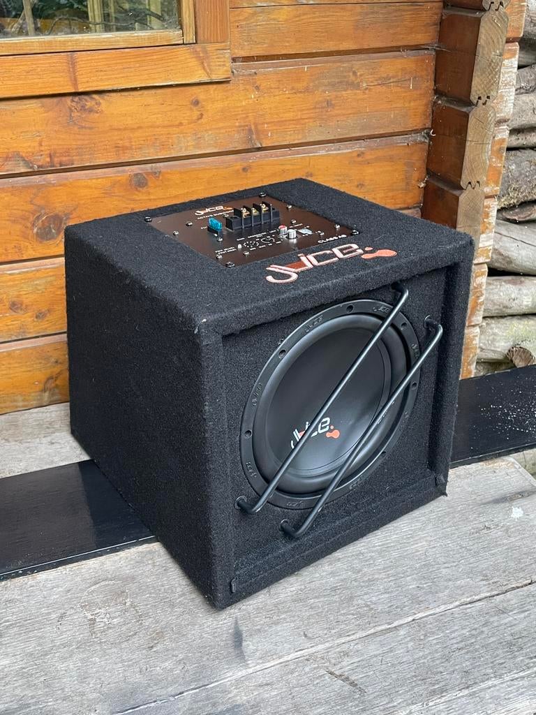 Juice AS8 Actieve subwoofer, Auto diversen, Autospeakers, Ophalen of Verzenden, Zo goed als nieuw