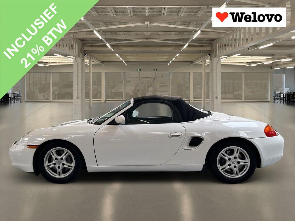 Porsche Boxster 2.5 Onderhoud aanwezig nieuwe koppeling rijk, Achterwielaandrijving, Gebruikt, Cabriolet, Wit