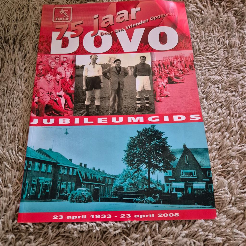 Jubileumgids Dovo 75 jaar (1933-2008), Ophalen of Verzenden, Gelezen, Bert Septer, Balsport