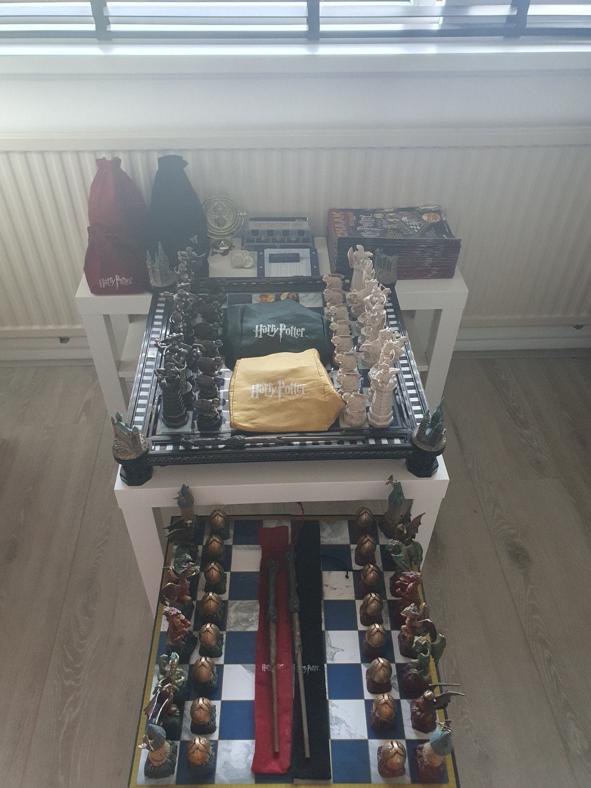 Harry Potter DeAgostini Chest Schaak Set Spel Compleet, Verzamelen, Ophalen of Verzenden, Zo goed als nieuw, Spel