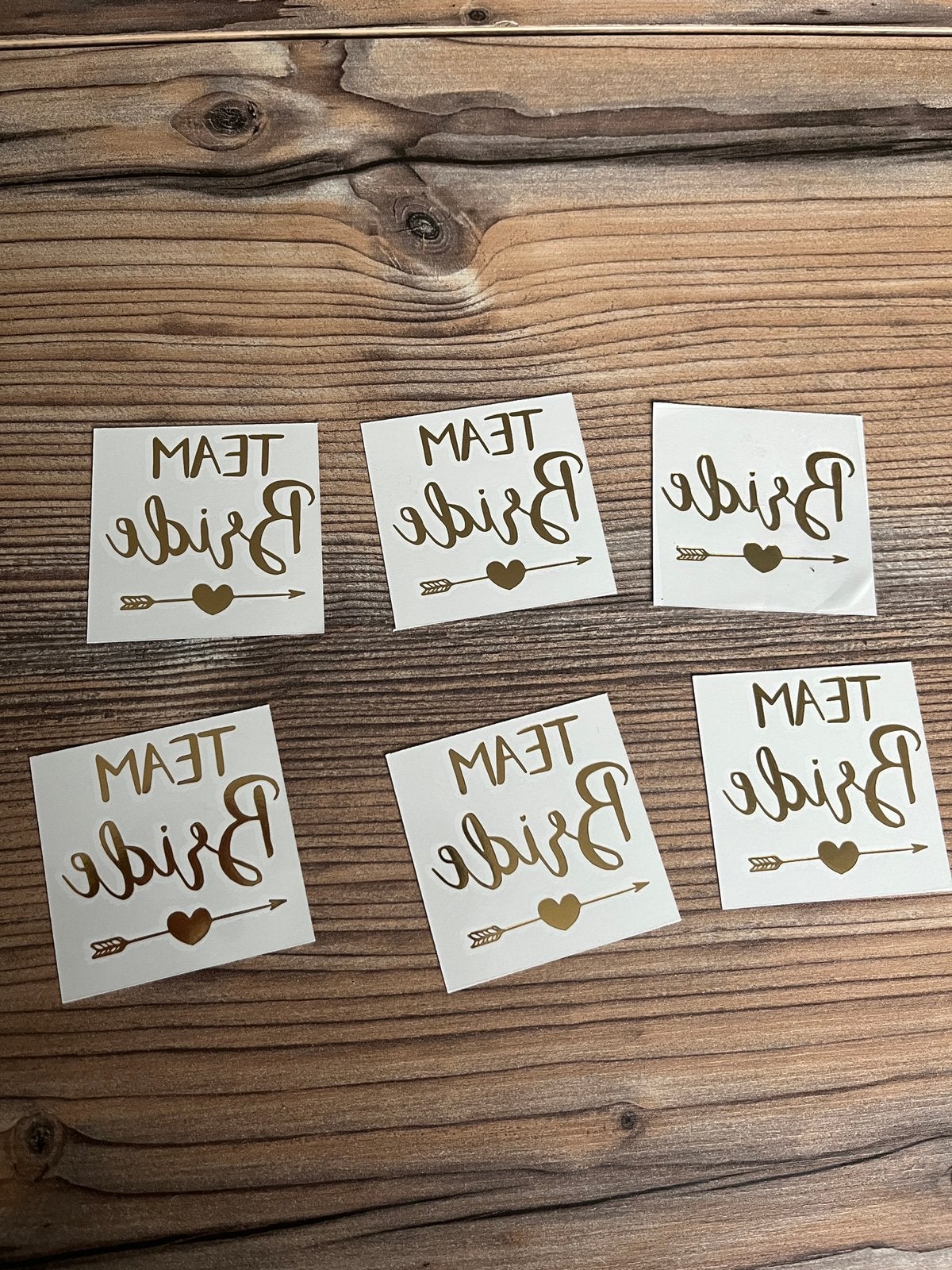 Bruid team bride stickers, Ophalen, Zo goed als nieuw, Wit, Sokken en Kniesokken