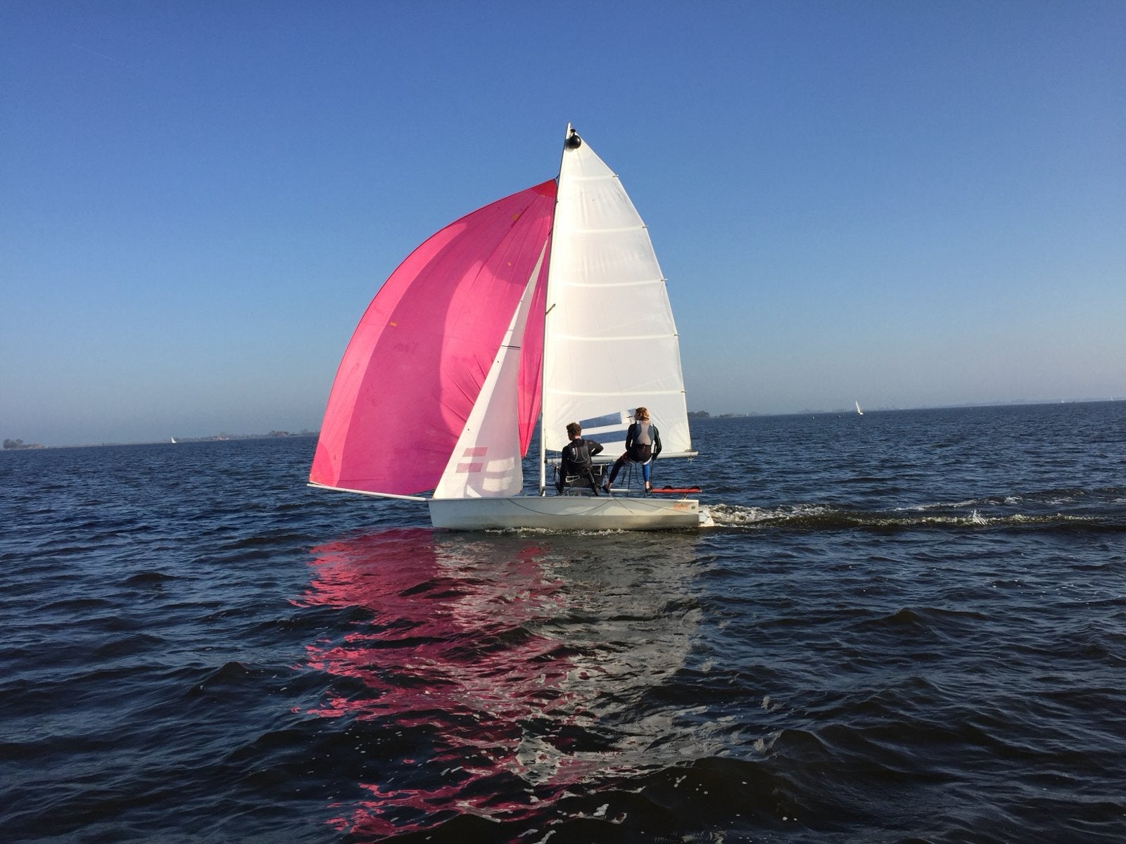 Laser 5000, Watersport en Boten, Laser, Gebruikt, Grootzeil, Polyester