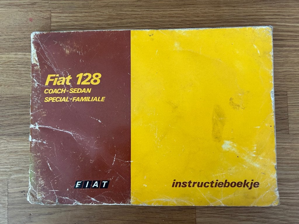 Handleidingen Fiat 128, Datsun 1200, Toyota Carolla, Ophalen of Verzenden