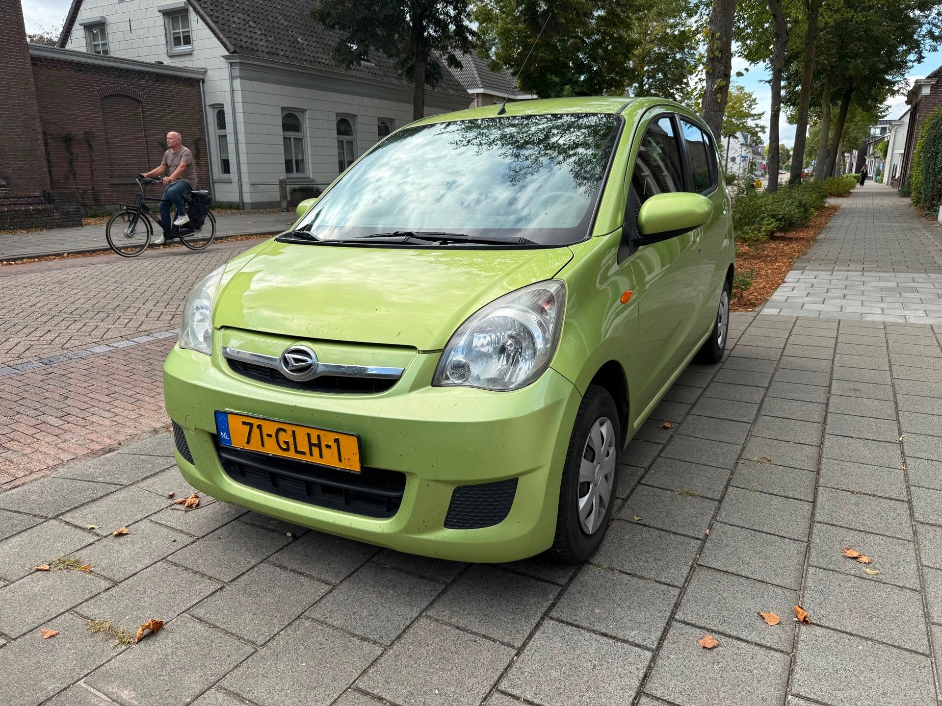 Daihatsu Cuore 1.0 Premium AIRCO GOED ONDERHOUDEN VEEL BEEN, Auto's, Voorwielaandrijving, Zwart, 4 stoelen, Cuore