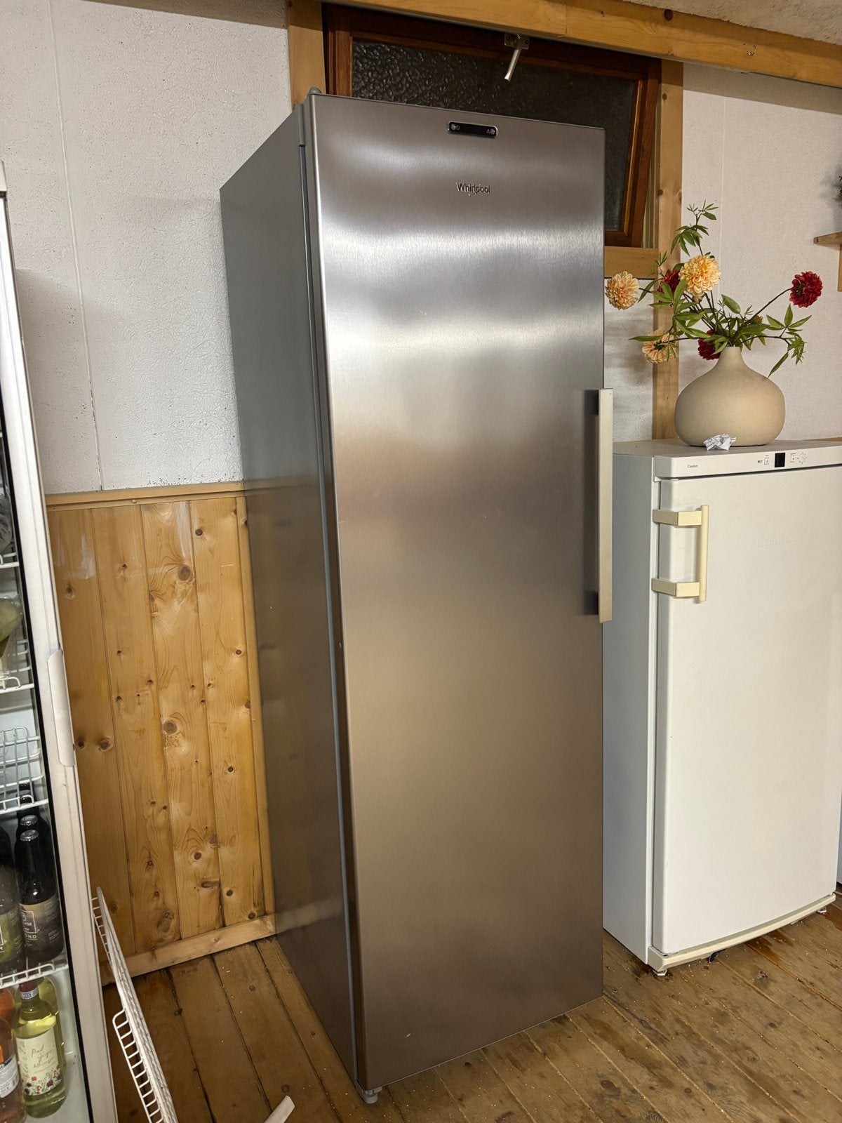 Whirlpool UW8F2YXBIF2 Vriezer - RVS, No Frost, Minder dan 60 cm, 160 cm of meer, Zo goed als nieuw, Energieklasse A of zuiniger