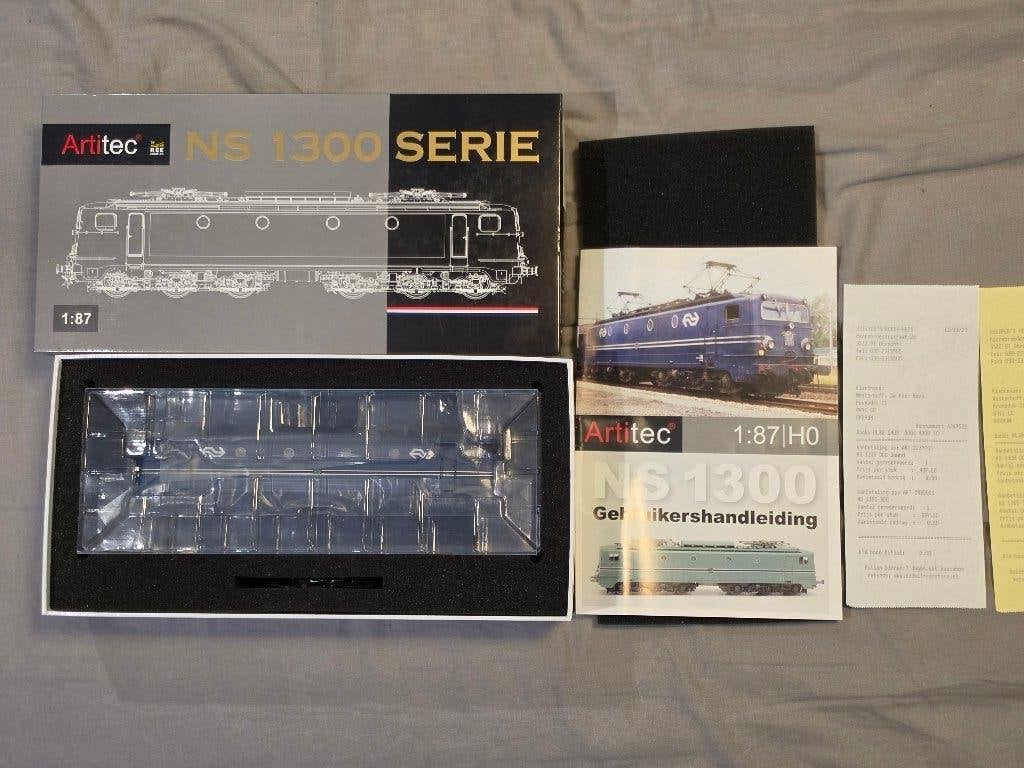 Artitec NS 1308 Blauw DCC Sound H0 - ZIE OMSCHRIJVING, Hobby en Vrije tijd, Overige merken, Nieuw, Ophalen of Verzenden, NS