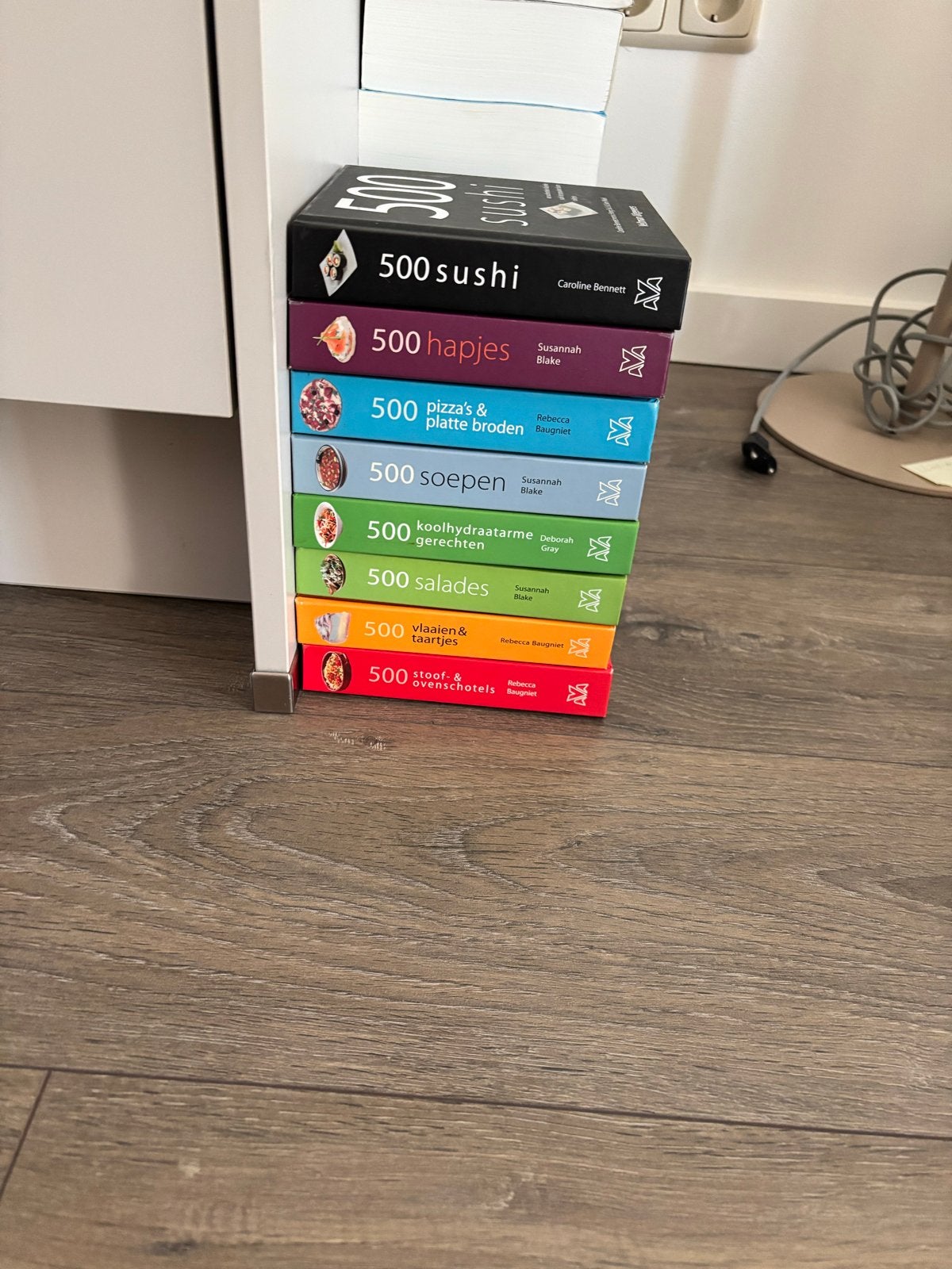 500 Recepten Kookboeken Collectie - 8 boekjes, Boeken, Voorgerechten en Soepen, Ophalen of Verzenden, Zo goed als nieuw, Gezond koken