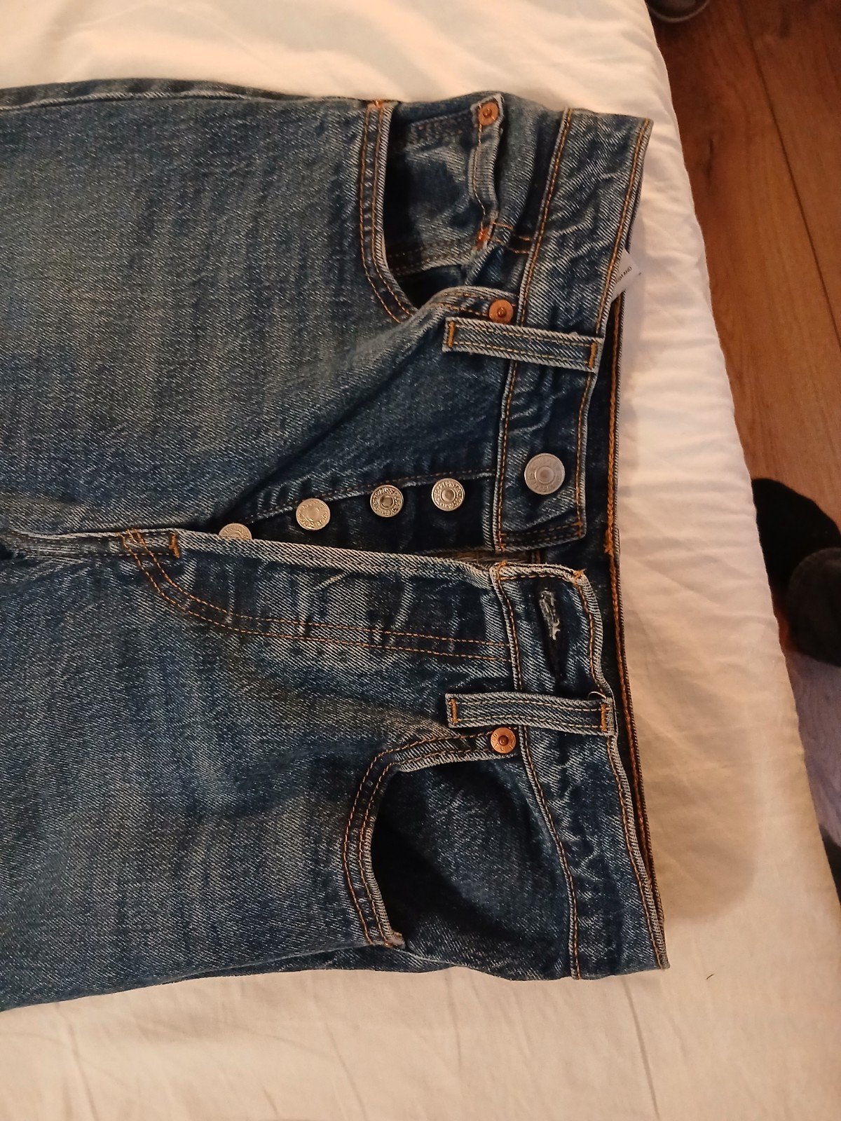 Levi's 501 Jeans - W24 L28, Blauw, Ophalen of Verzenden, Zo goed als nieuw, W27 (confectie 34) of kleiner