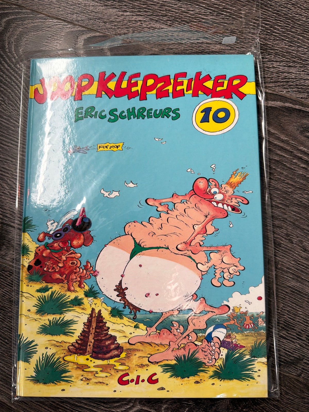 Joop Klepzeiker 10 - Eric Schreurs - Gesigneerd, Eén stripboek, Ophalen of Verzenden, Zo goed als nieuw