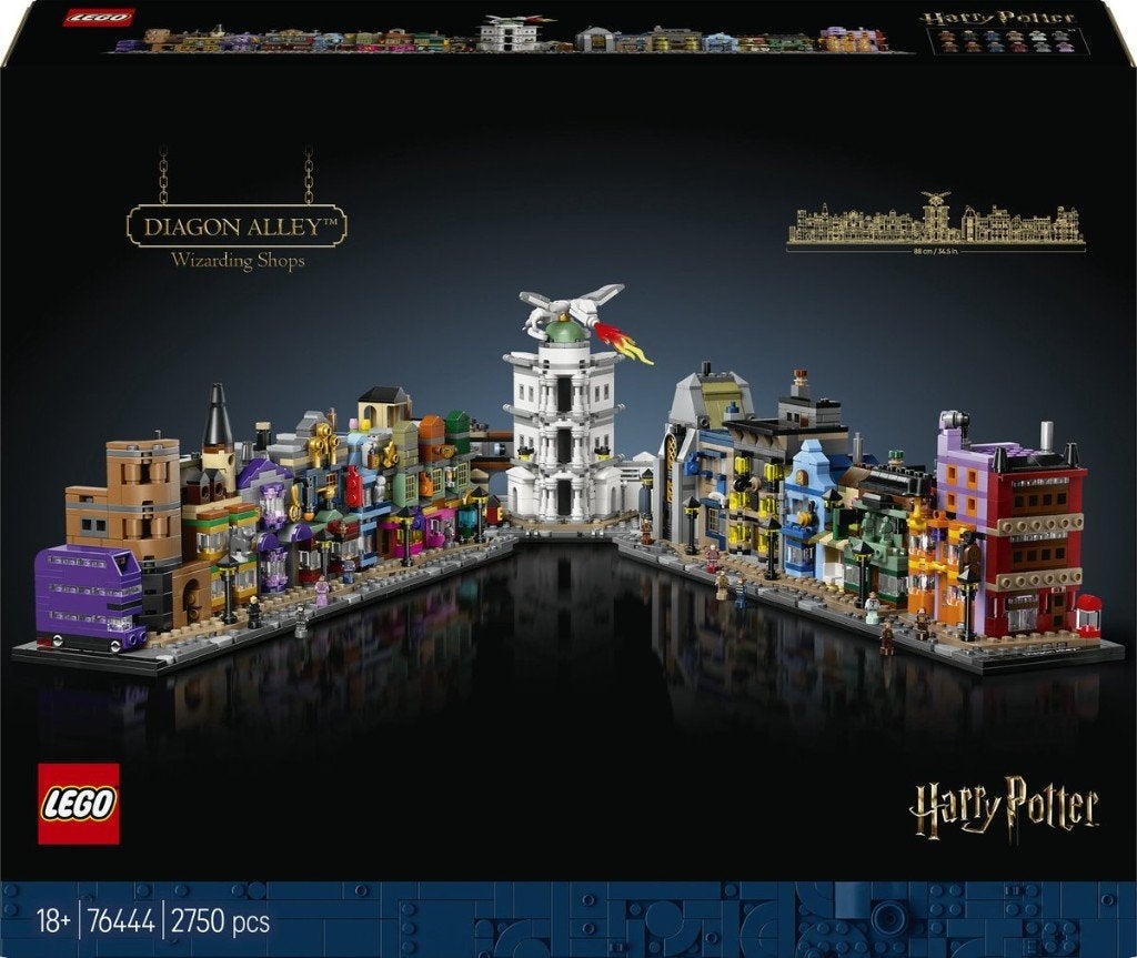Lego Harry Potter Diagon Alley/De Wegisweg 76444, Ophalen, Gebruikt, Lego, Harry Potter