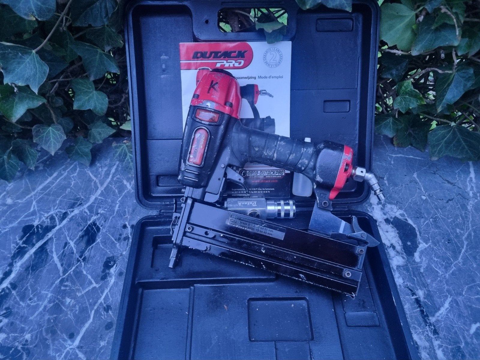 Dutack Pro NagelTacker/Nietmachine, Ophalen of Verzenden, Gebruikt, Tacker/nietmachine, Overige merken