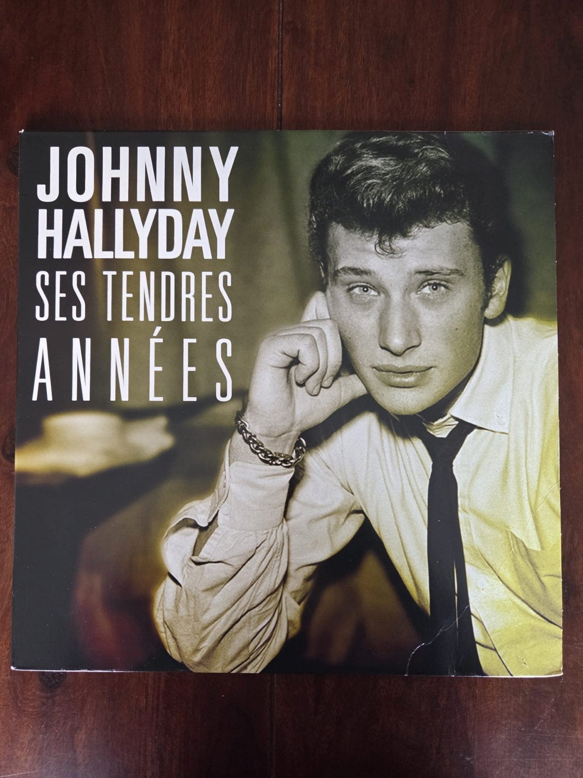 Johnny Hallyday ses tendres années LP, Ophalen of Verzenden, Overige formaten