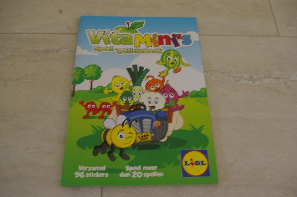 Lidl Vitamines speel & stickerboeken., Lidl, Ophalen of Verzenden