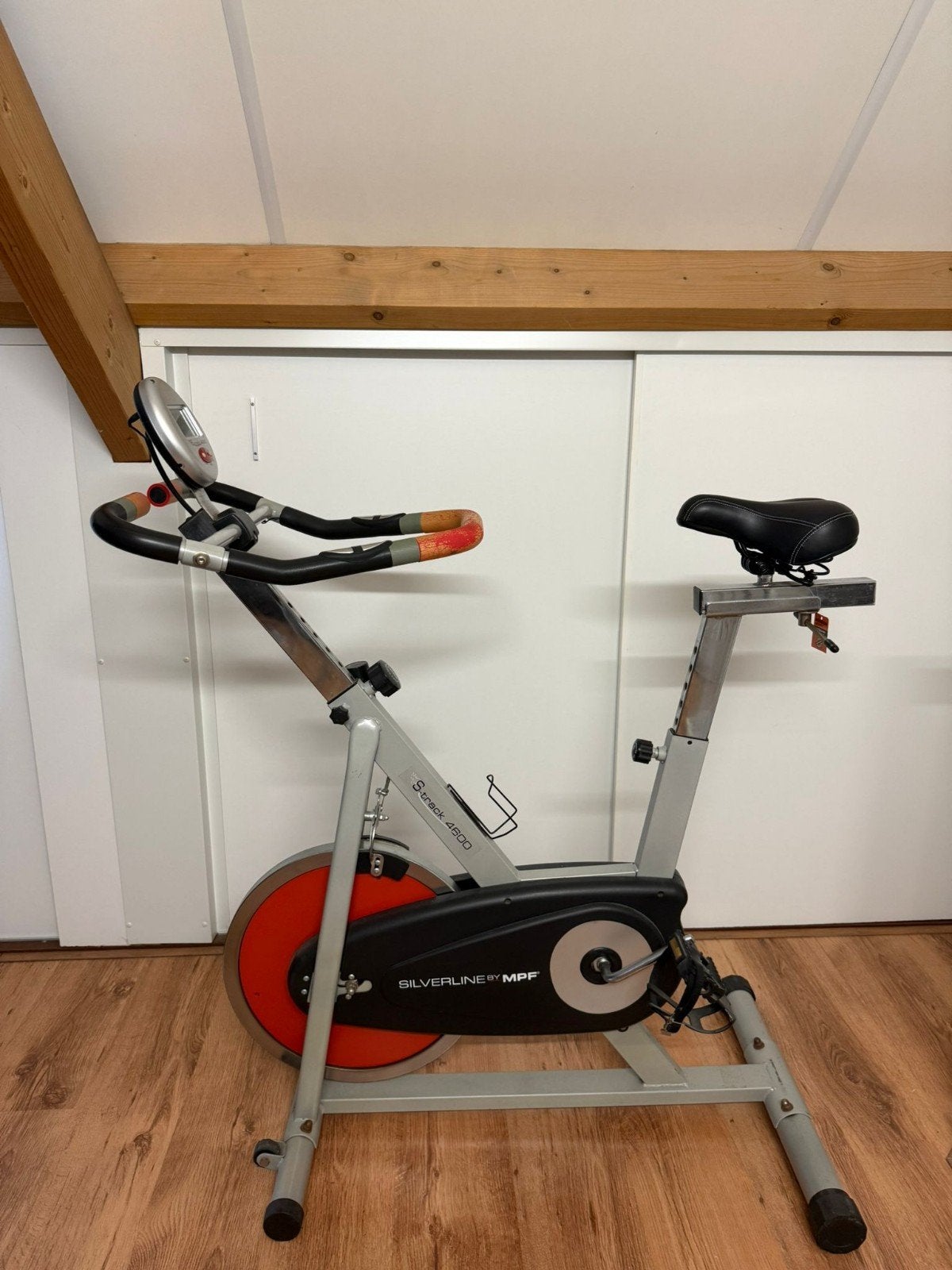 Silverline S-Track 4500 Spinningfiets, Gebruikt, Spinningfiets, Ophalen of Verzenden, Metaal