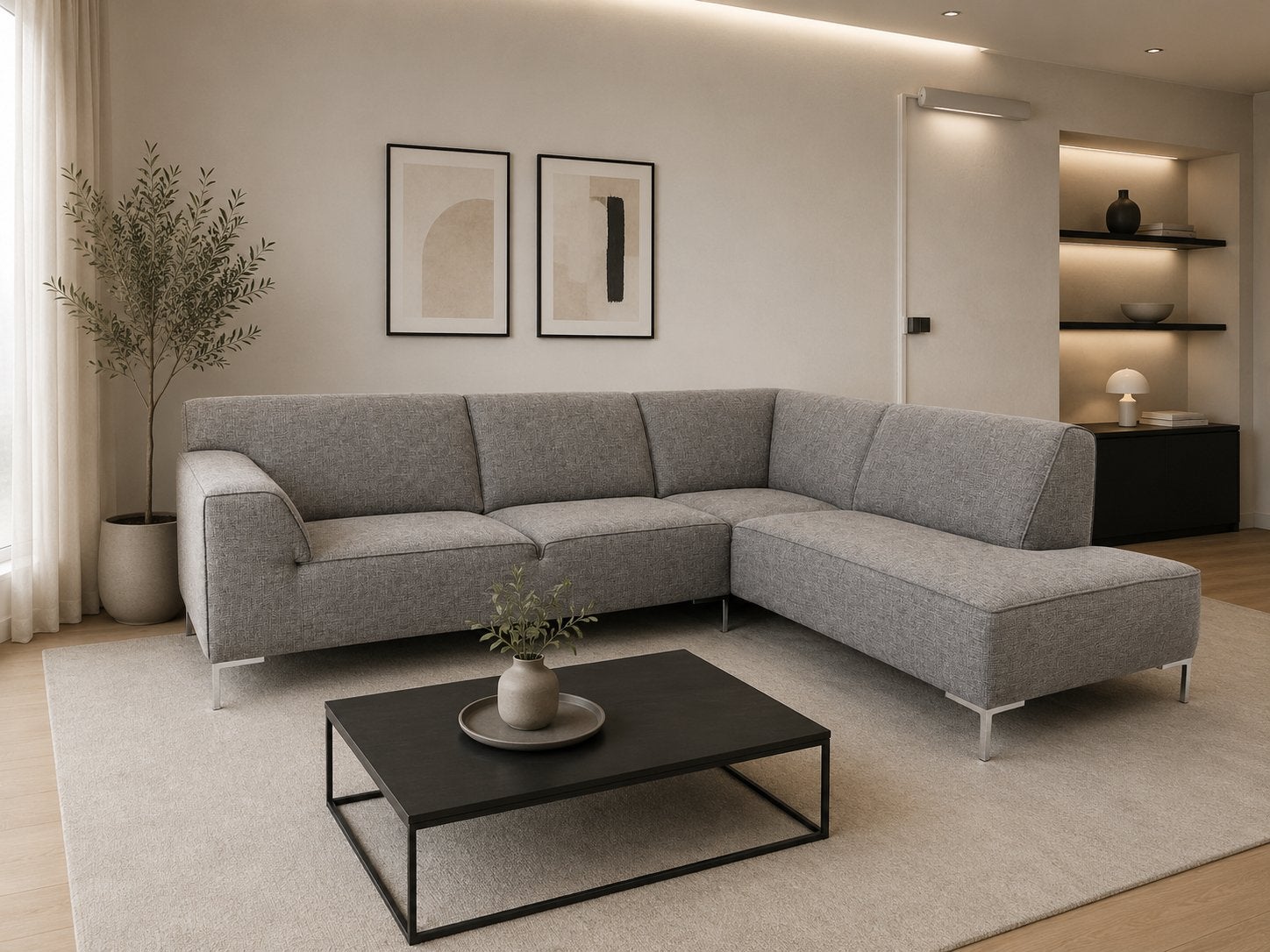 GRATIS LEVERING | MONTEL FRESH HOEKBANK | ZGAN | GEREINIGD, 250 tot 300 cm, Ophalen of Verzenden, Zo goed als nieuw, Vierpersoons of meer