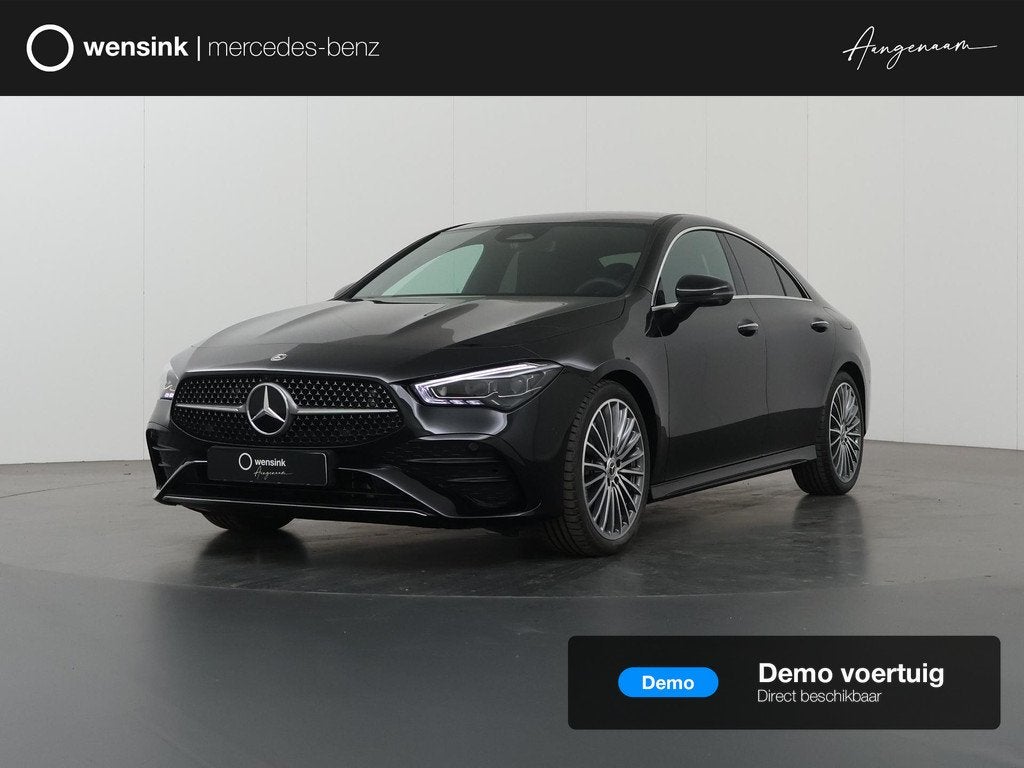 Mercedes-Benz CLA-klasse 180 Business Solution AMG | Panoram, Auto's, CLA, 136 pk, 4 cilinders, Zwart
